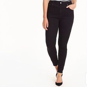 J.Crew Petite Curvy High-Rise Toothpick Jean EUC